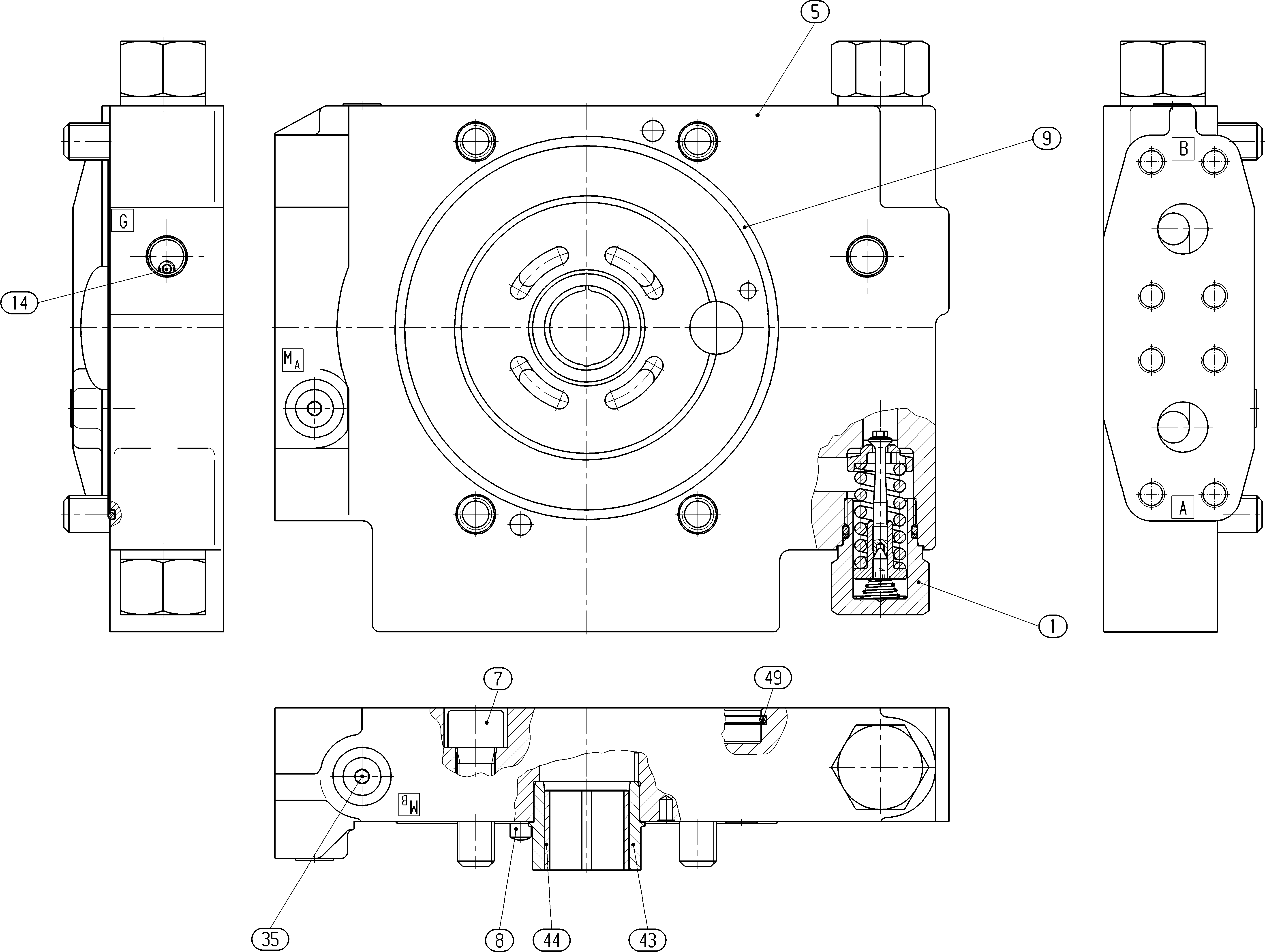 CONNECTION PLATE — Drawing