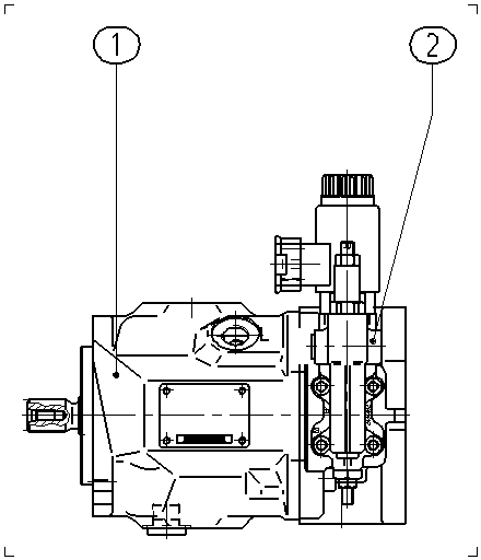 A A10VSO 18 ER 2/31R-VSA12KB2H — Drawing