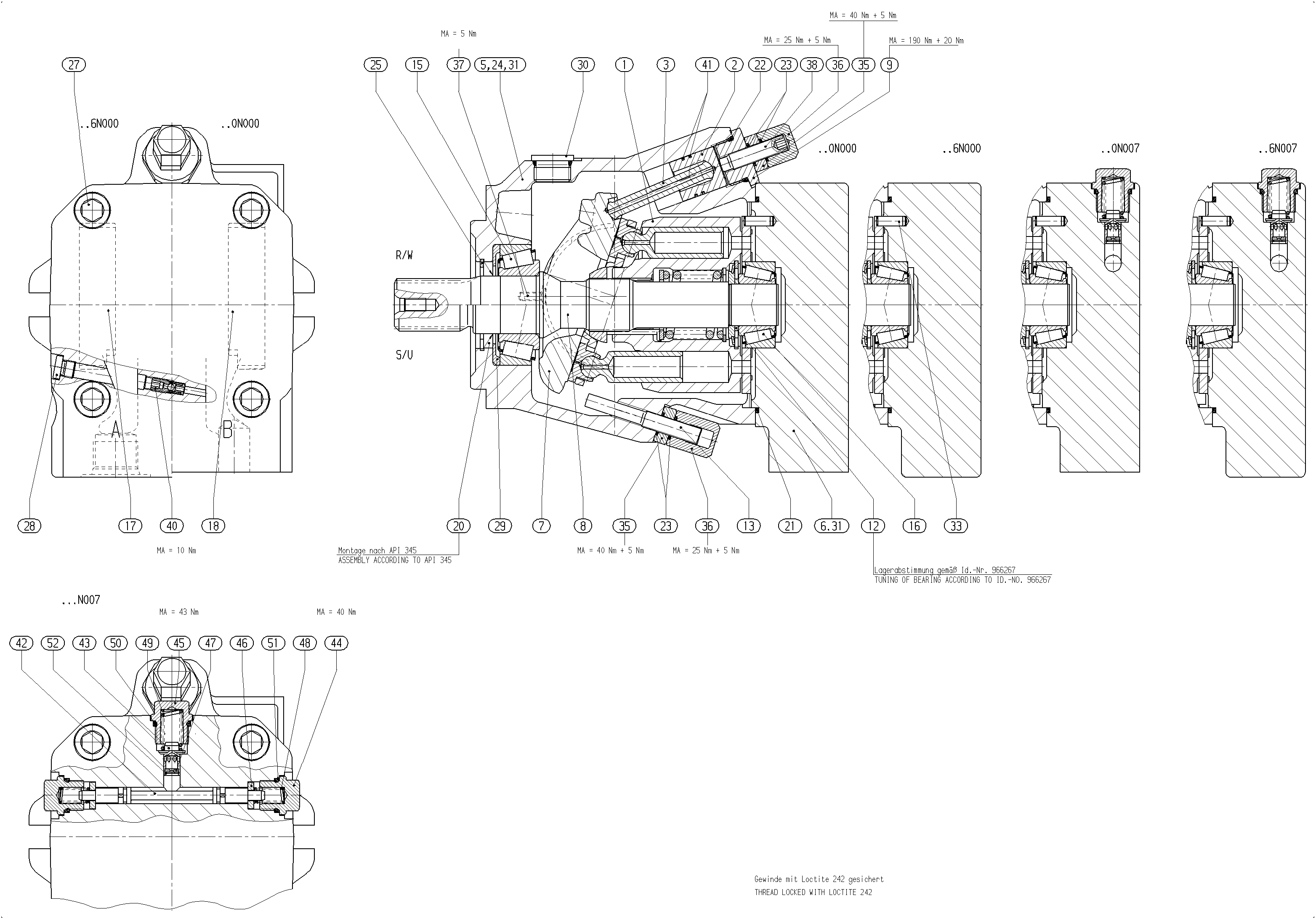 GA10VM63OV/52W1-VWC60N000-S1299 — Drawing