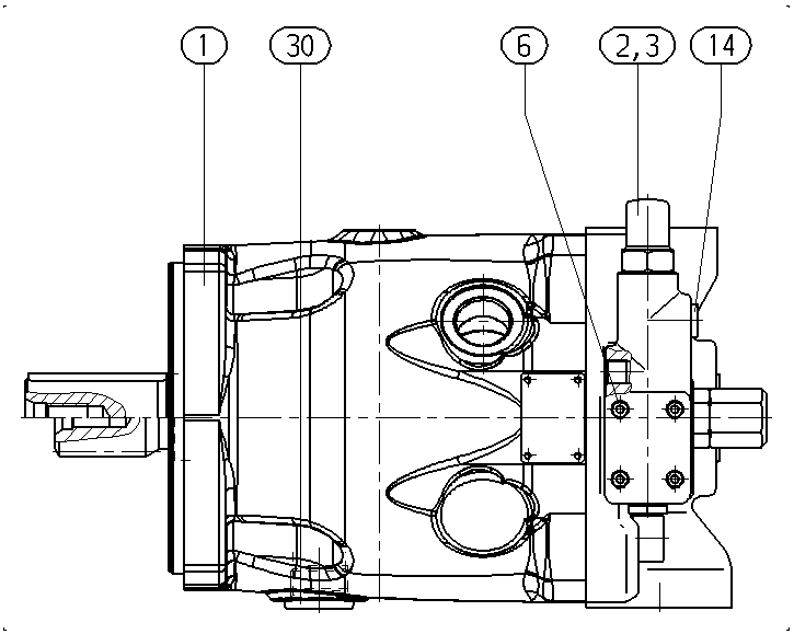 A A10VSO140 DRS /32R-VPB12N00 — Drawing