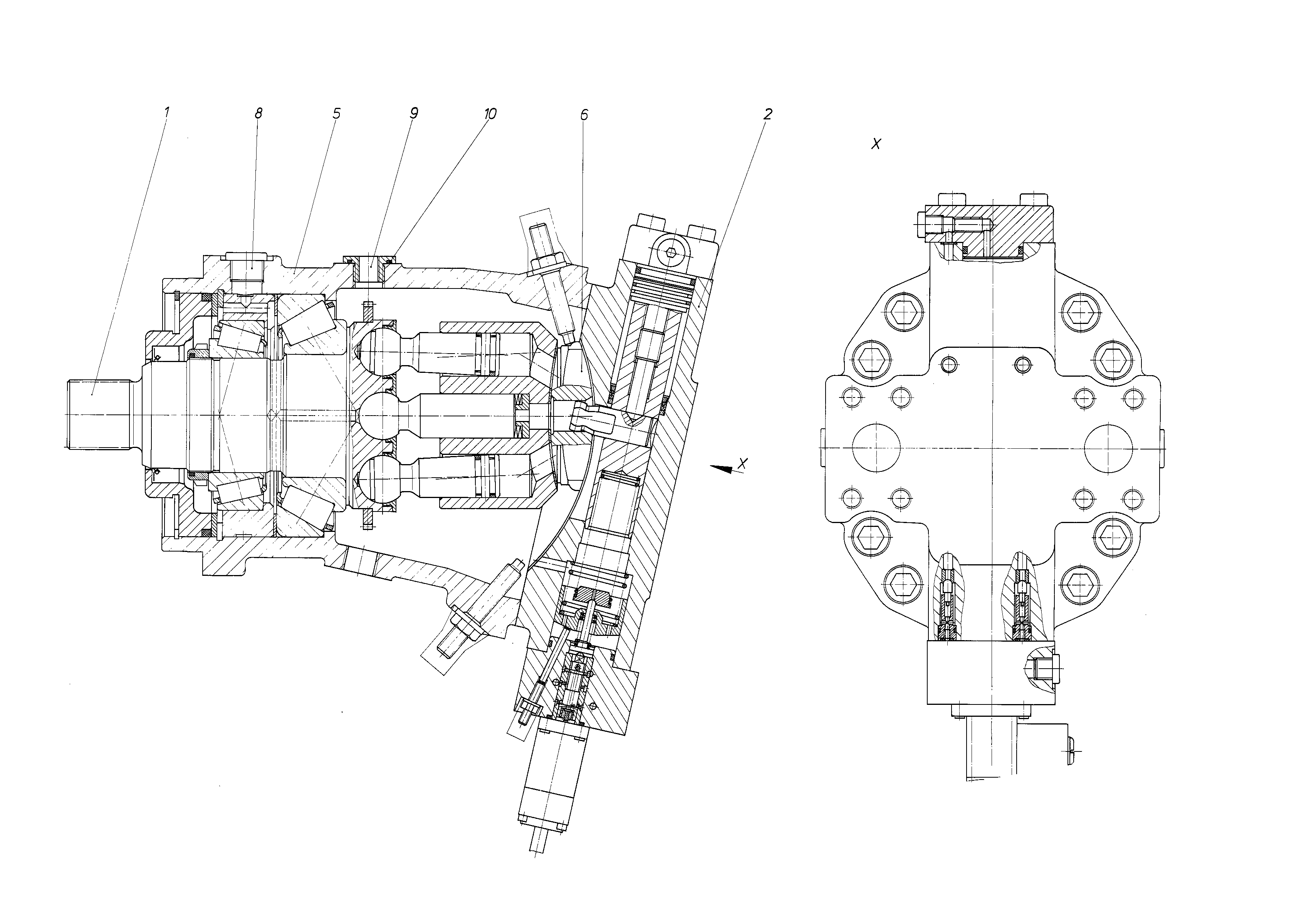 A6VMN160EP2/60W-PZB016DA-S — Drawing