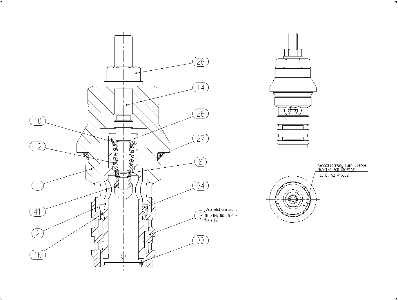 CONTROL CARTRIDGE — Drawing