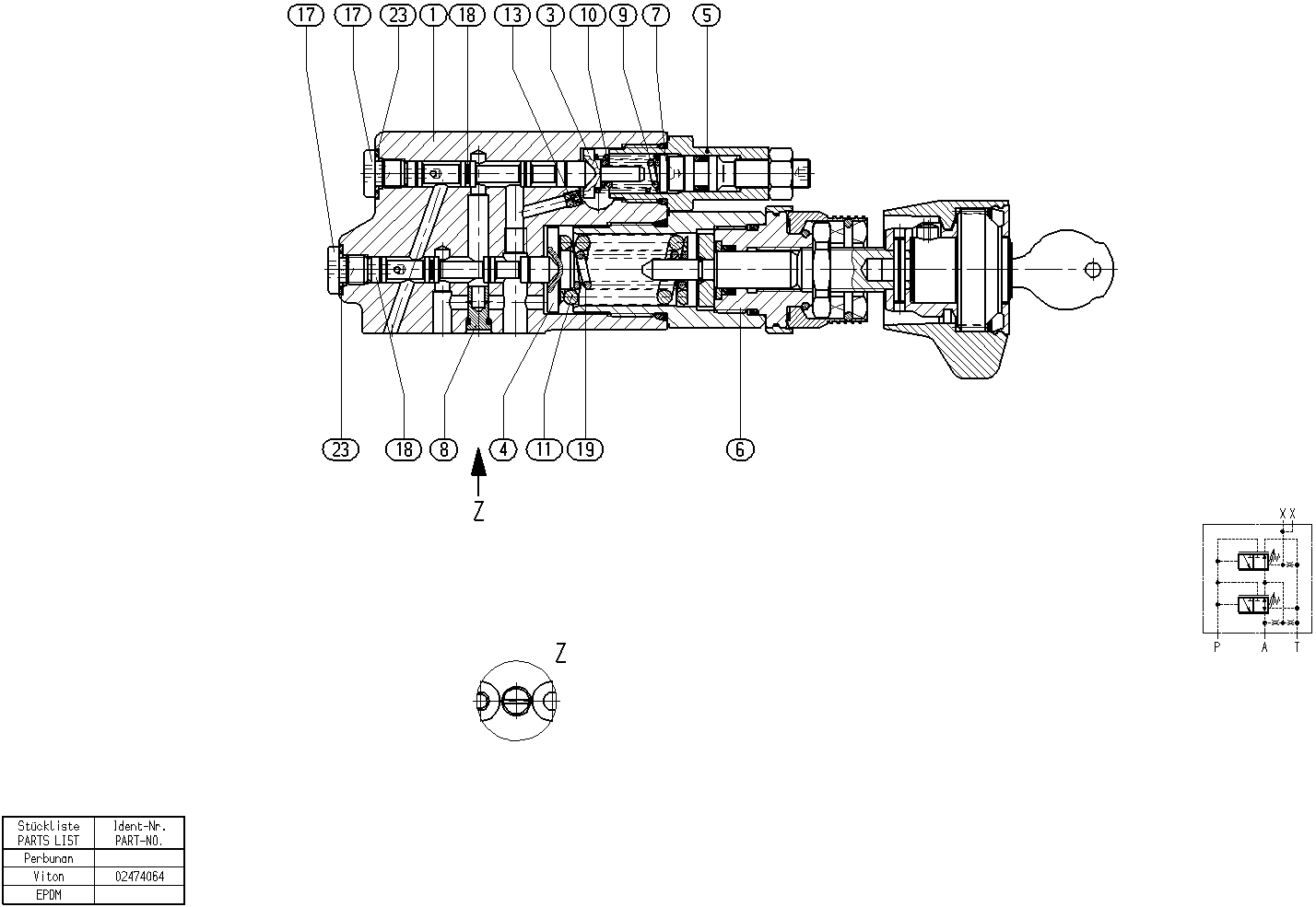 CONTROL VALVE — Drawing