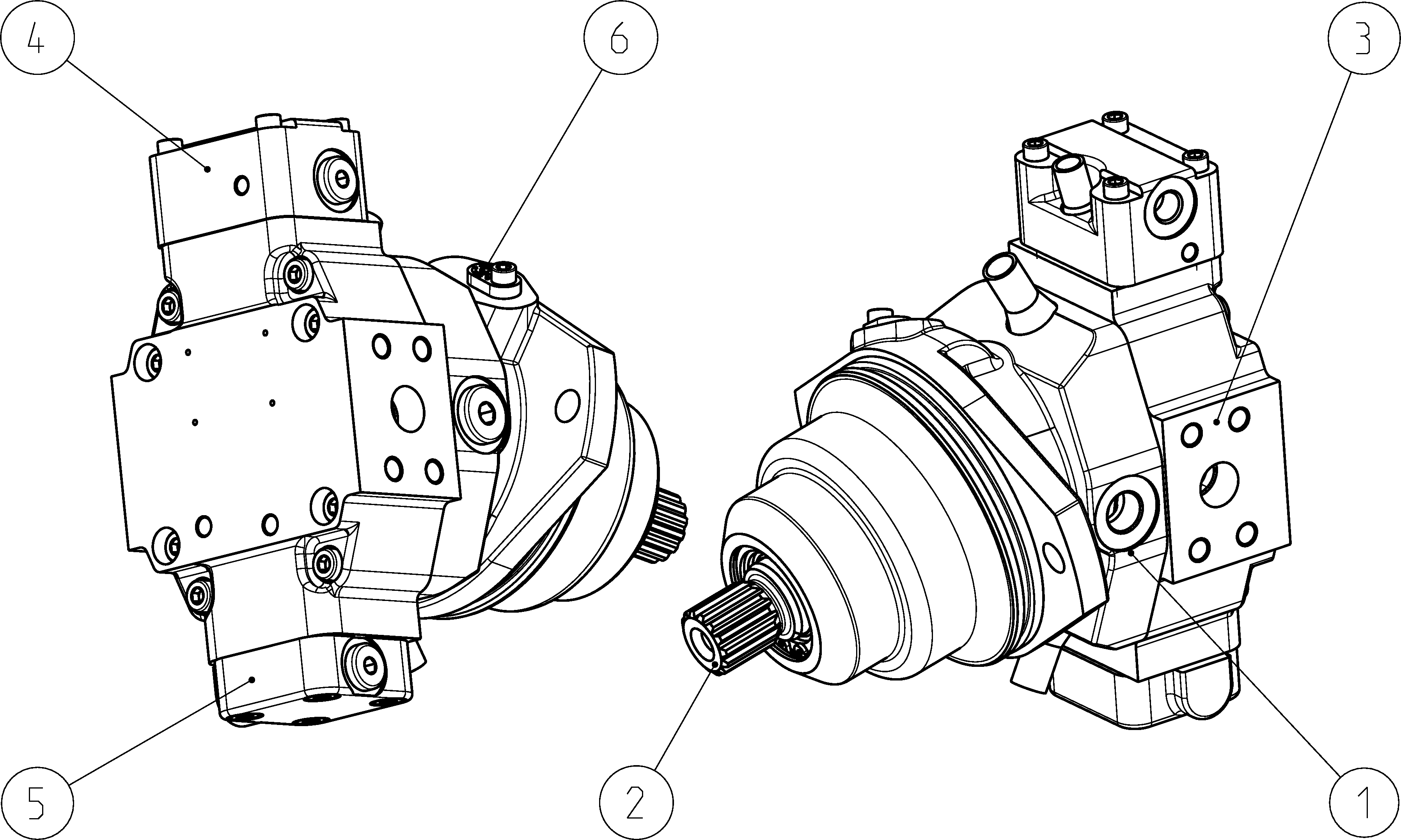 A6VE28HD6/63W-VAL020U0B-S — Drawing