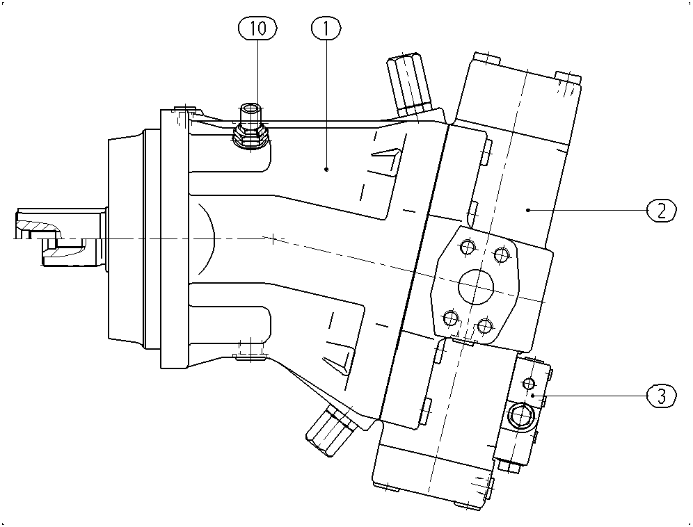 A A6V M 250 EZ2 /63W2-VZB027F B-SO154 — Drawing