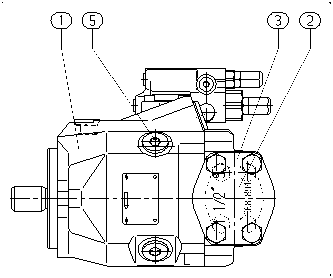 AL A10V O 45 DR /52R-PSC62N00 -SO710 — Drawing