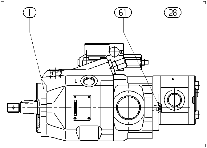 A A10V O 45 DR /52R-VCC57H00 -S2059 — Drawing