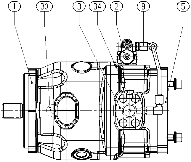 A A10VSO 71 DRS /32L-VSB22U15 -SO157 — Drawing