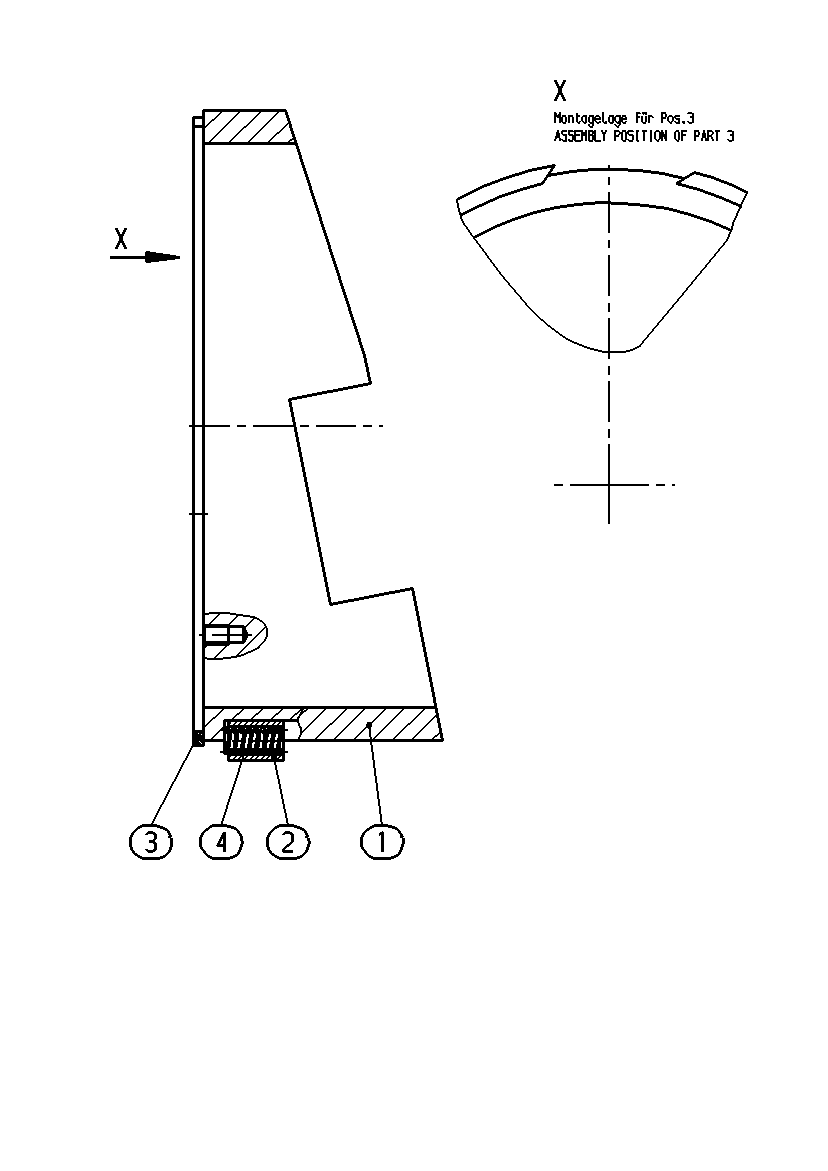 CRADLE STOP — Drawing