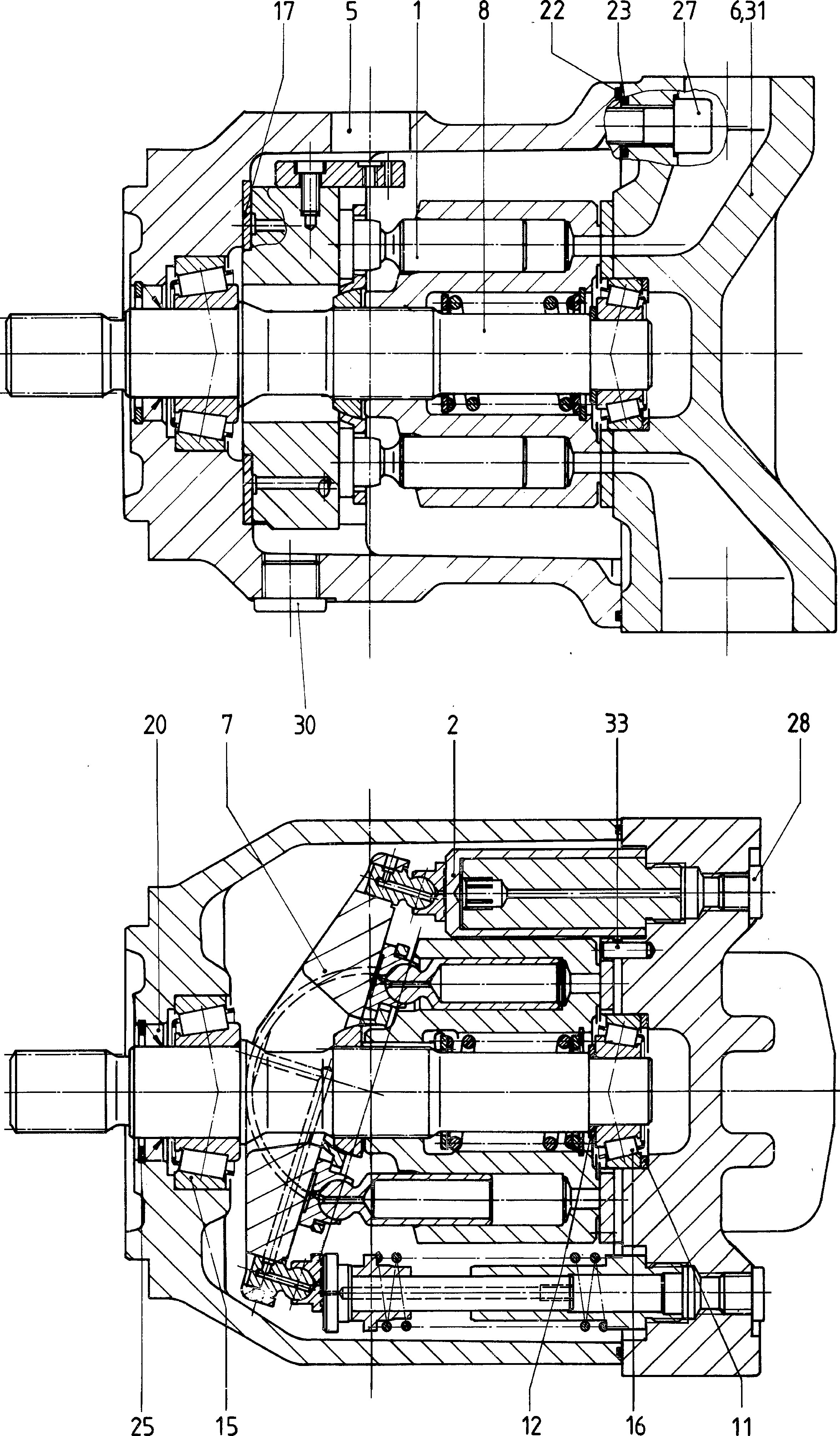 G A10VSO 71 OV /31L-PPA12N00 -SO136 — Drawing