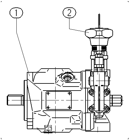 A A10VSO 18 DR /31R-PKC62N00 -SO155 — Drawing