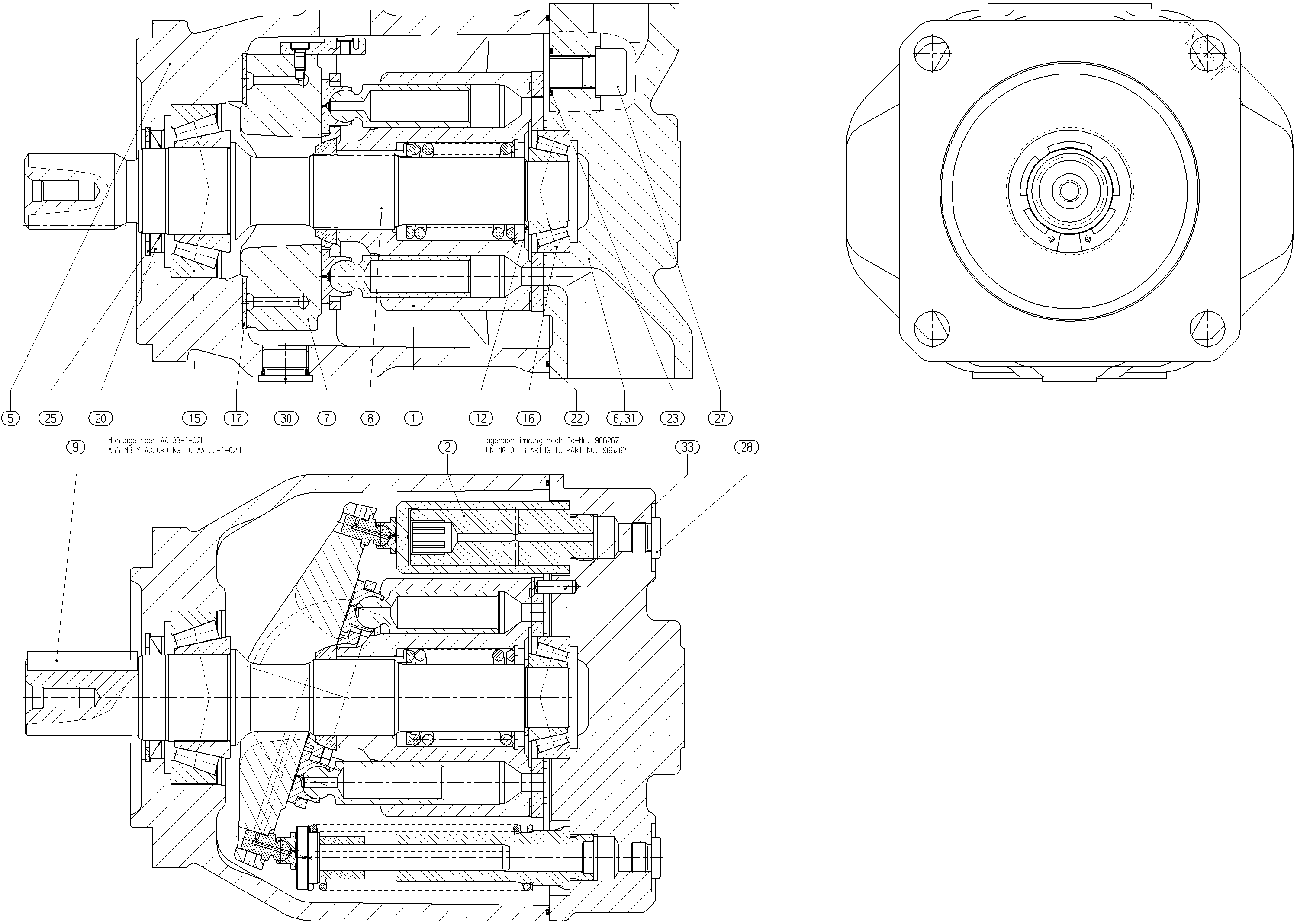 G A10V O140 OV /31L-VSC12N00 — Drawing