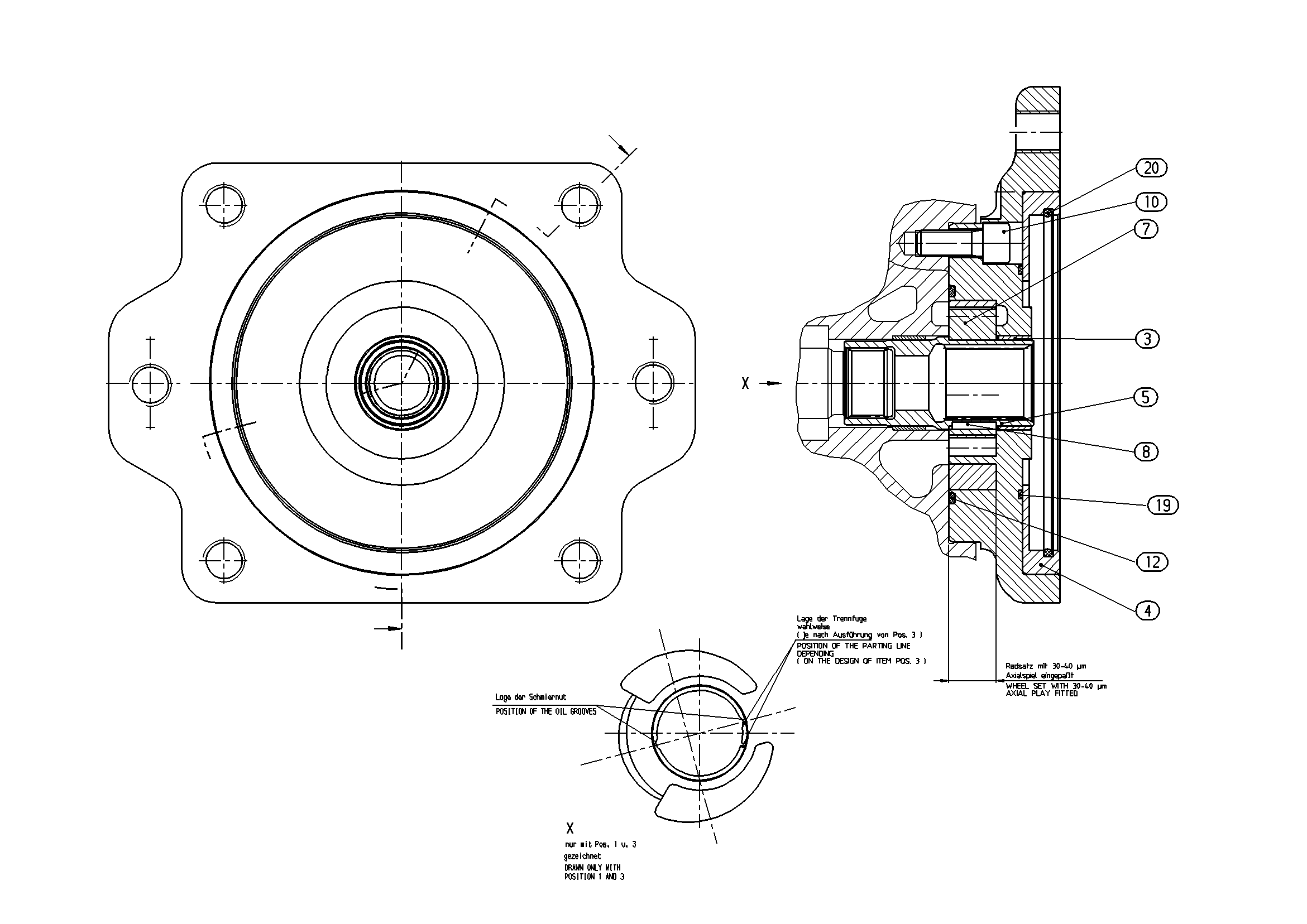 INTERNAL GEAR PUMP — Drawing