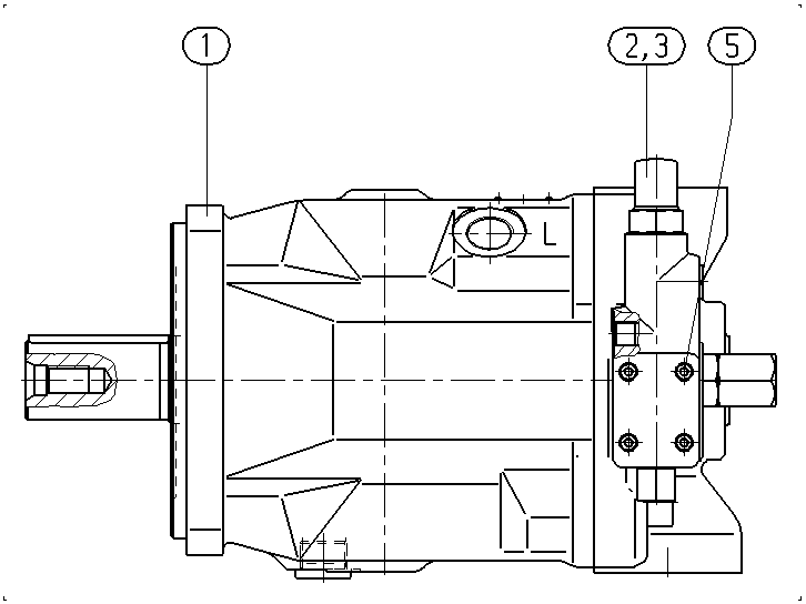 A A10VSO140 DFR1/31R-PPB12N00 -SO 10 — Drawing