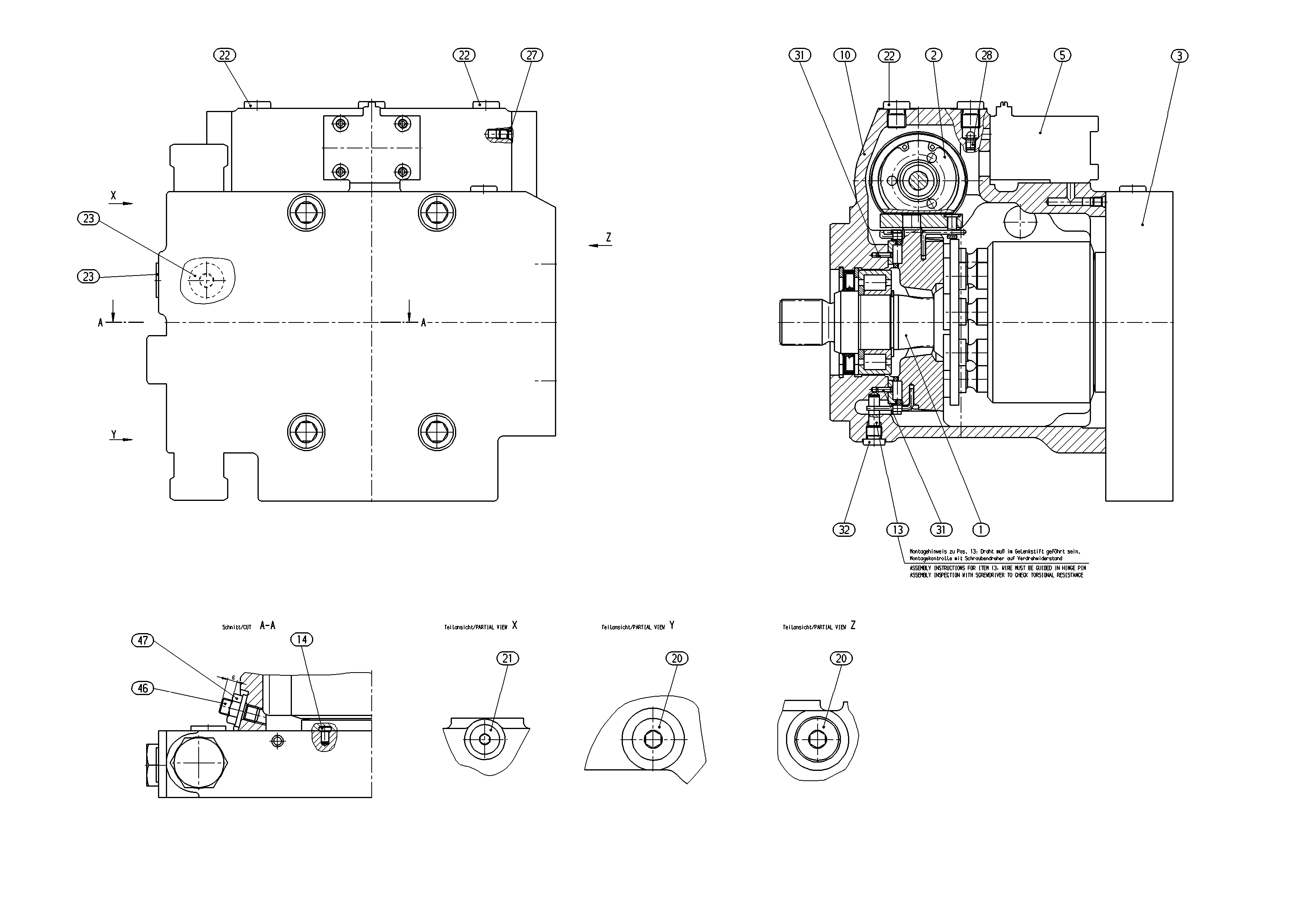 AA4VG56EP2M1/32R-NXCXXN003EP-S — Drawing