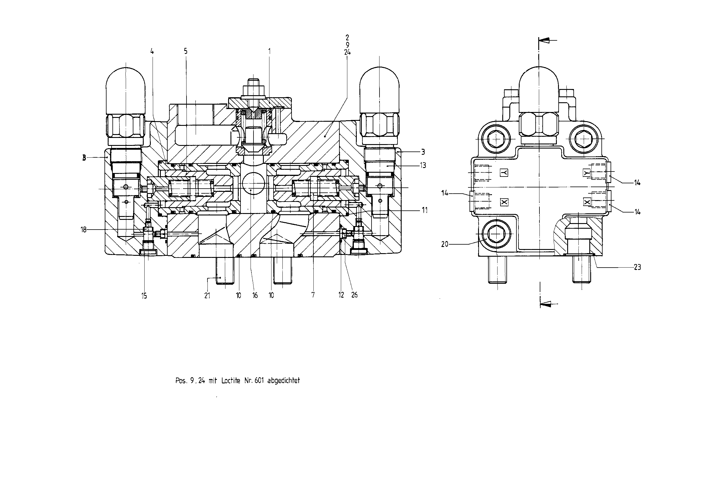 VALVE BLOCK — Drawing