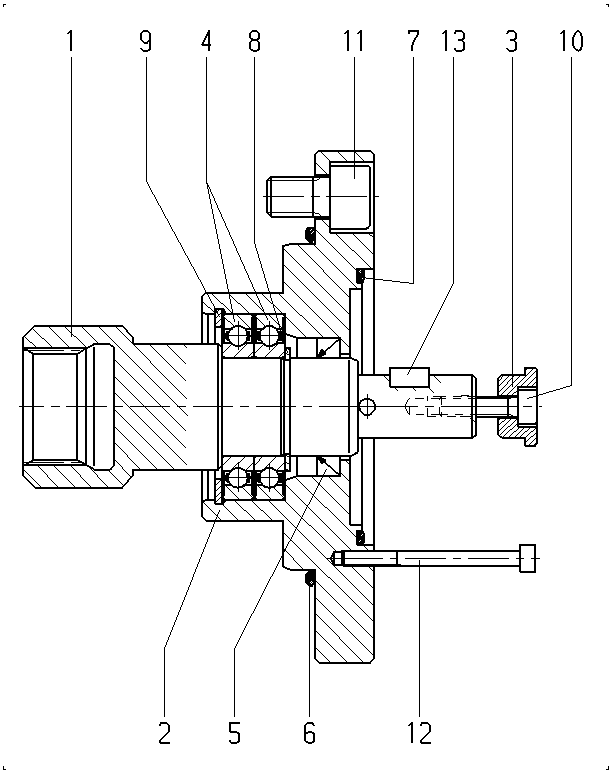 TACHOMETER DRIVE SHAFT — Drawing