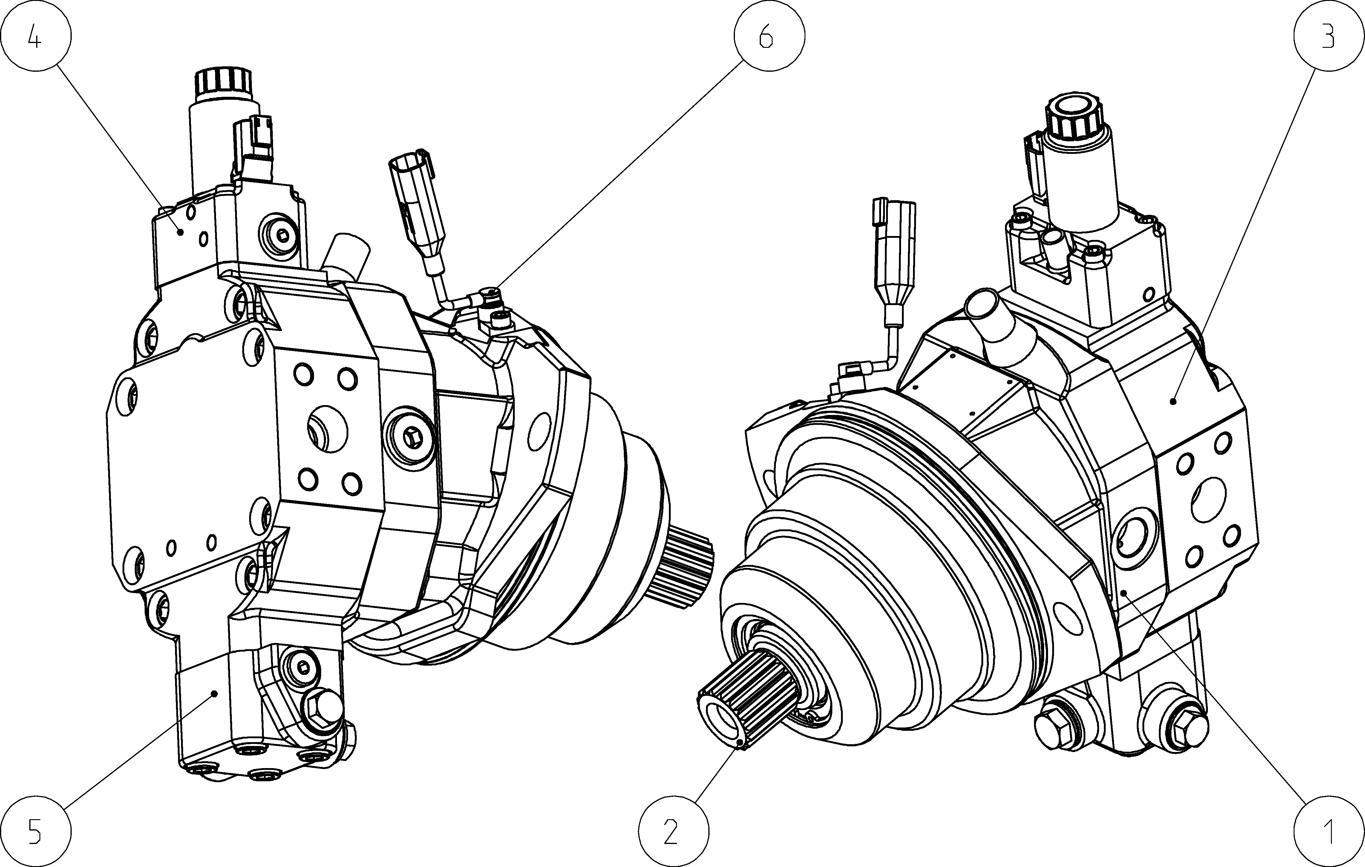 A6VE080EP600P000B/65NWV0Y2Z92DV-0 — Drawing