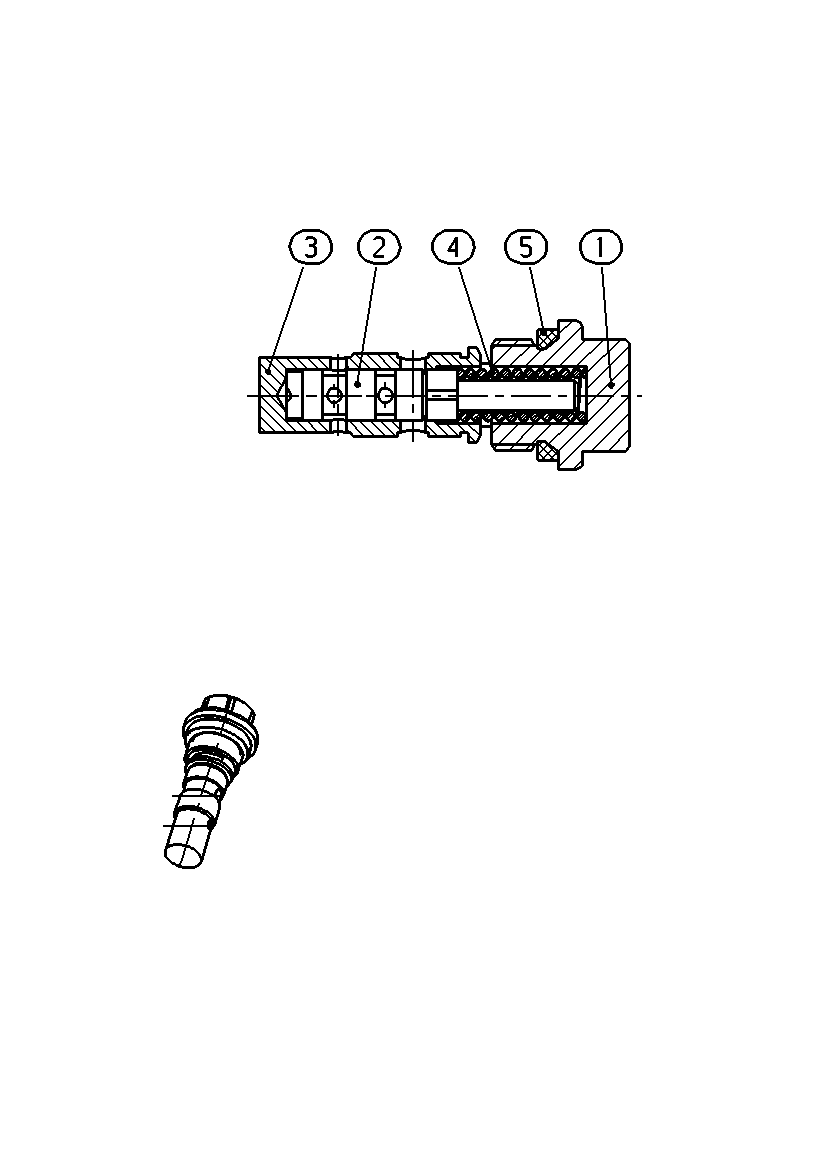 BRAKE RELEASE VALVE — Drawing