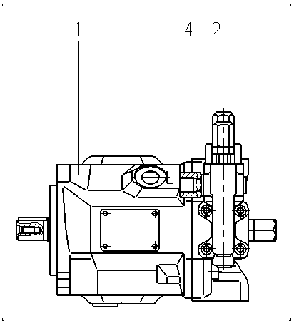 A A10VSO 18 DRG /31R-PPA12N00 -SO729 — Drawing