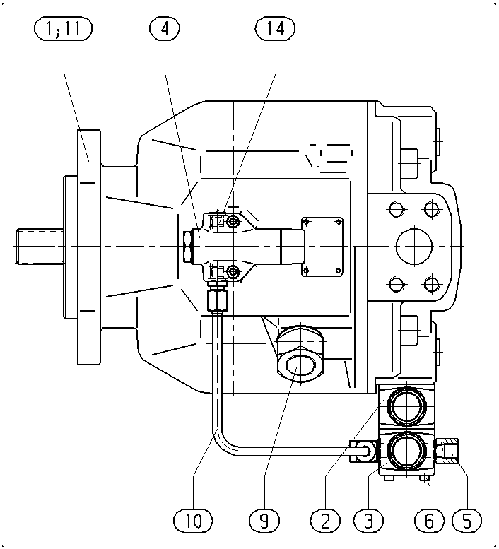 AHA10VO140DFLR/31R-PQC12N00 — Drawing