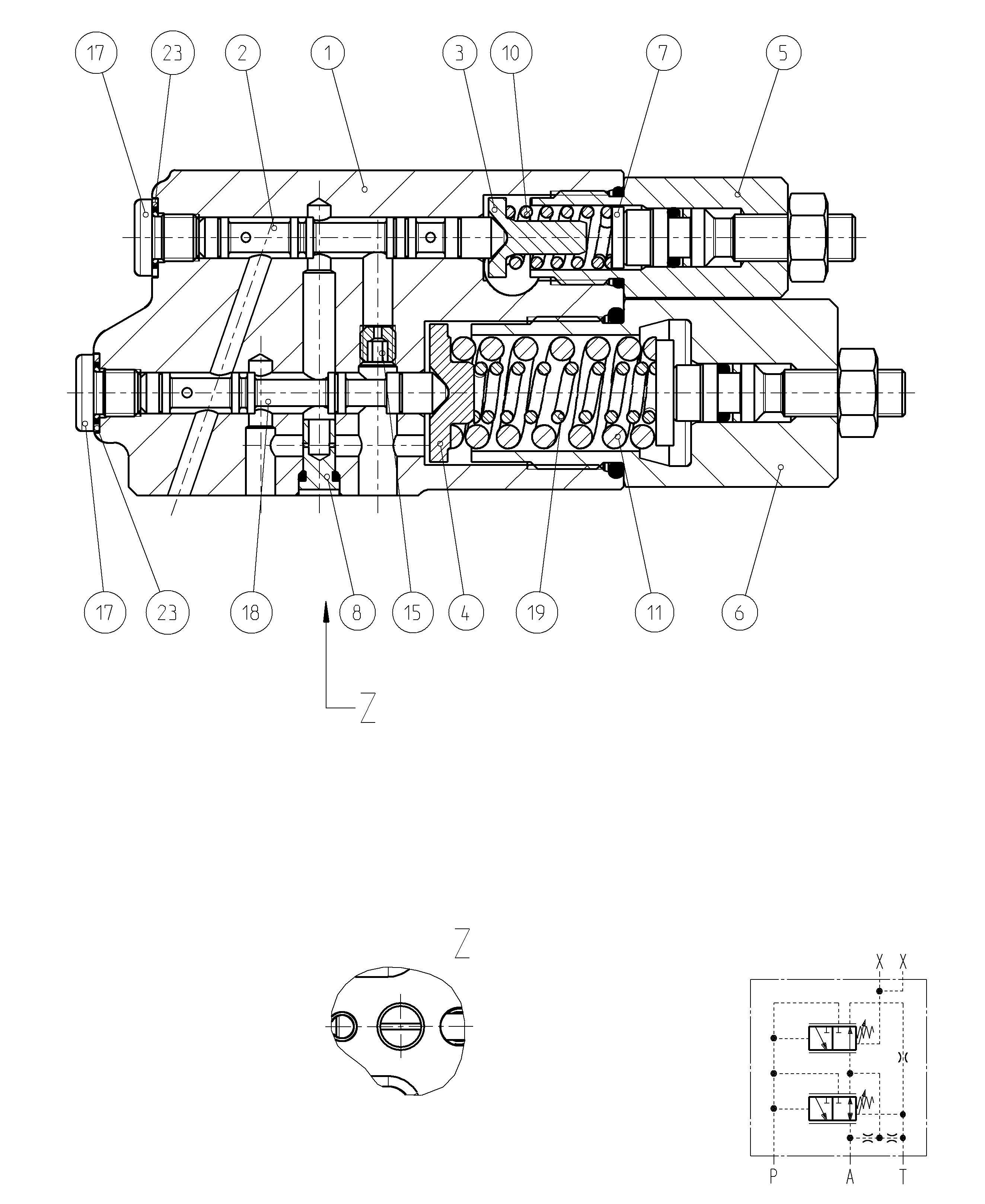 CONTROL VALVE — Drawing