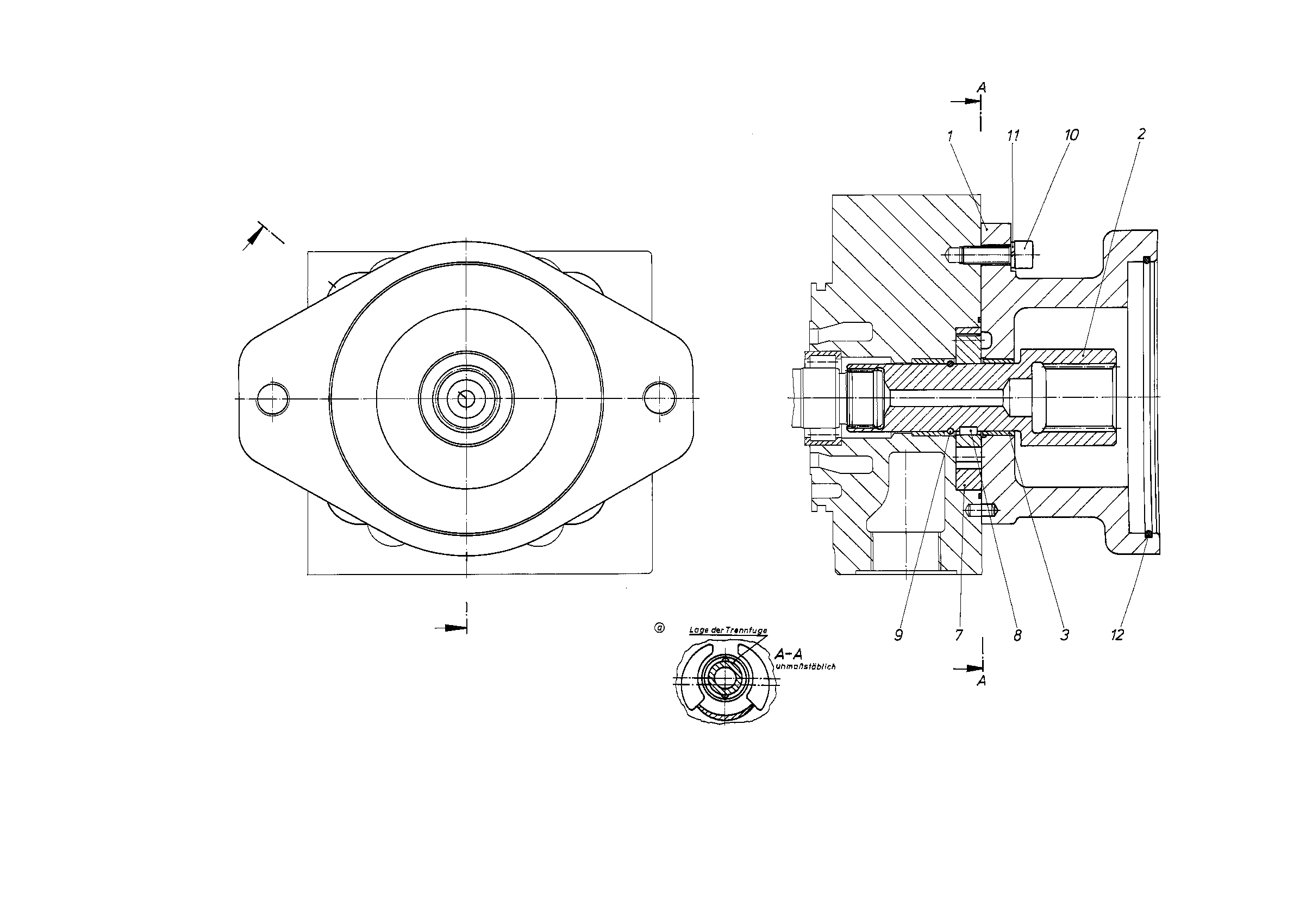 INTERNAL GEAR PUMP ASSEMBLY — Drawing