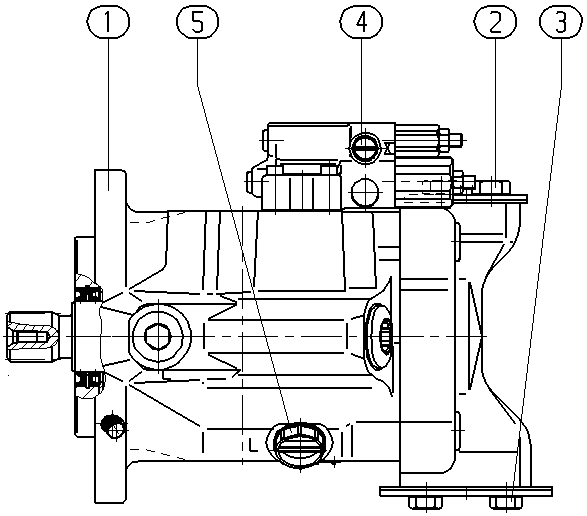 ALA10VO85DFR1/52R-VUC12N00-S2422 — Drawing