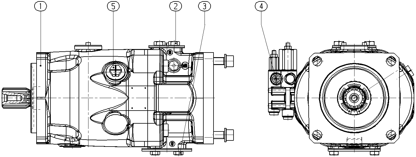AL A10V O180 DRS /32L-VSD72U17 -SO413 — Drawing