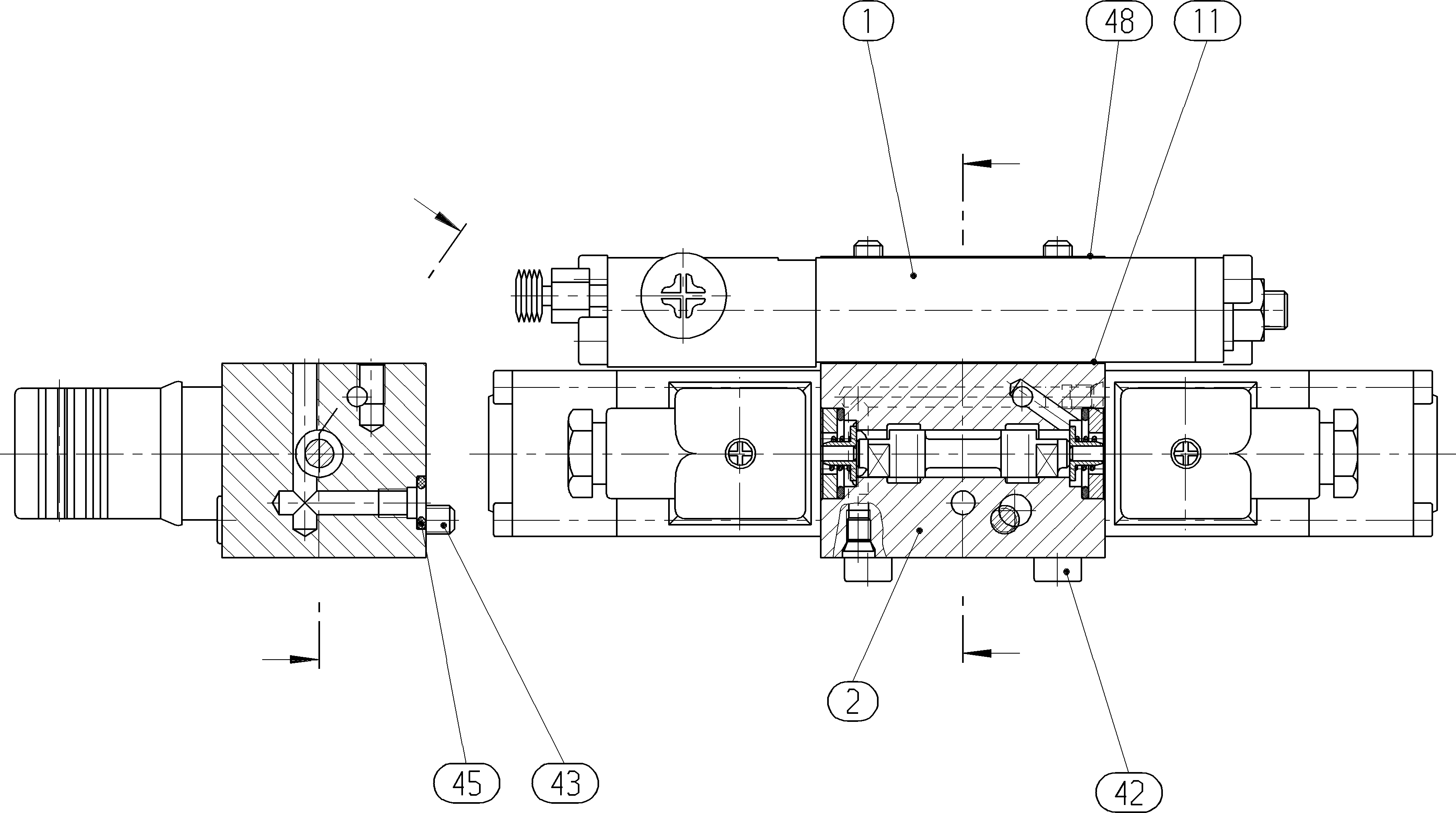 INCHING VALVE — Drawing