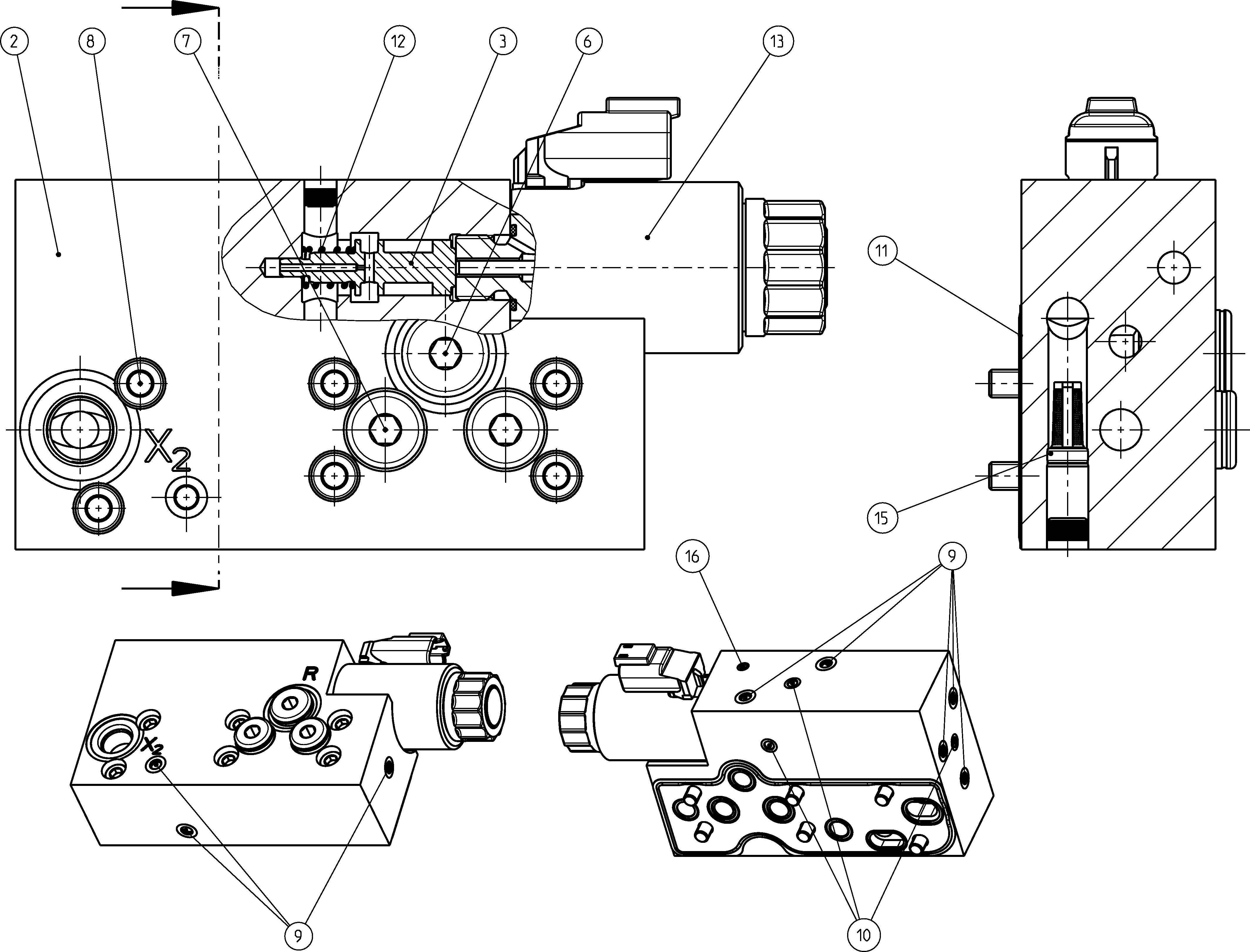 PRESSURE REDUCING VALVE — Drawing