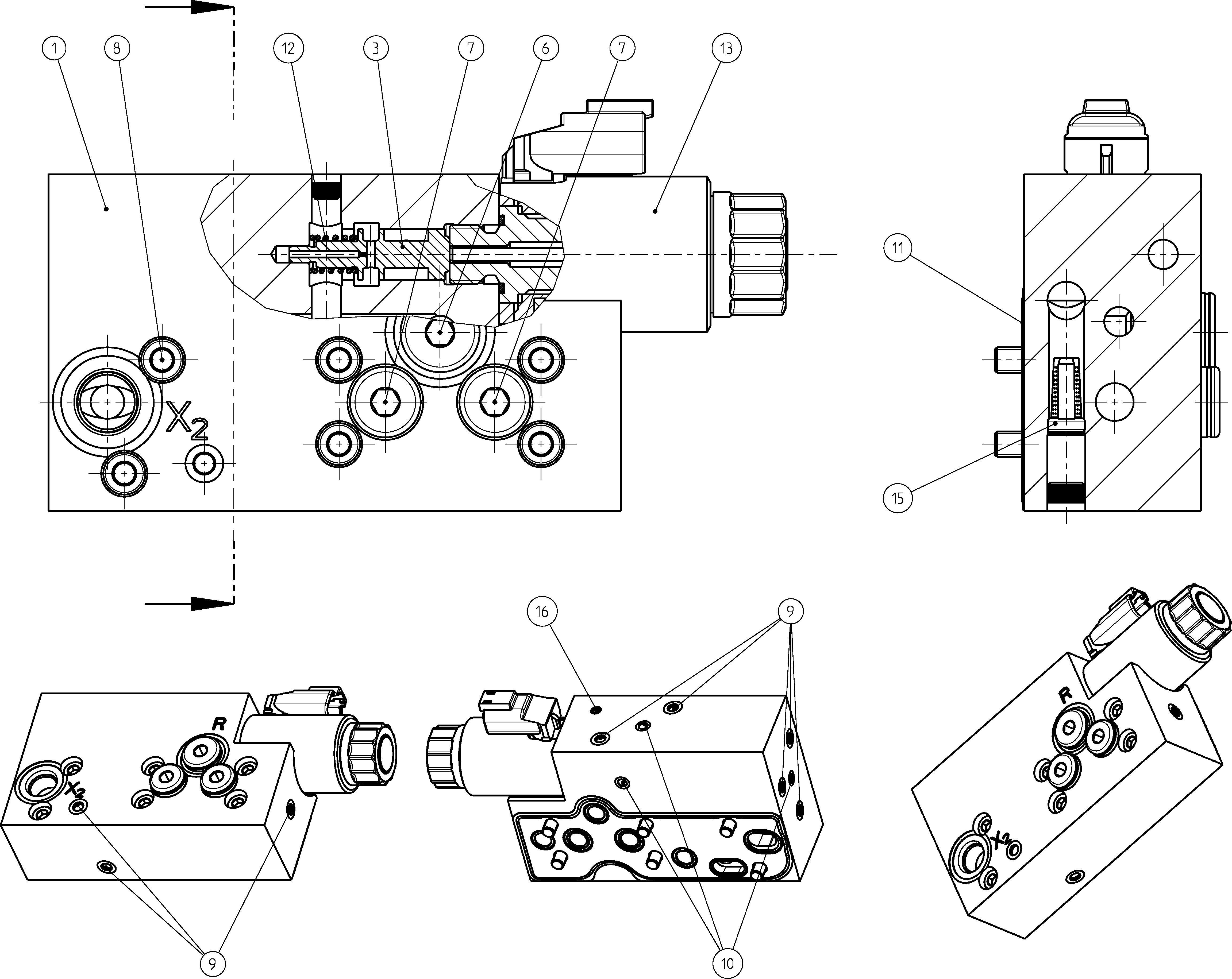 PRESSURE REDUCING VALVE — Drawing