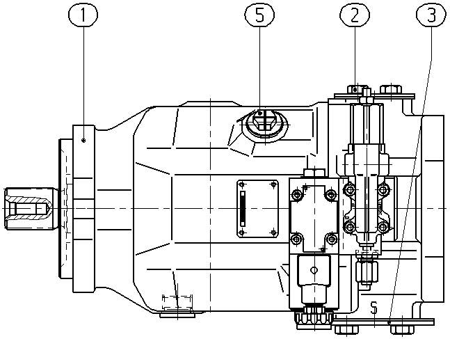 AL A10V O100 DR /31R-VSC62K07 -SO108 — Drawing