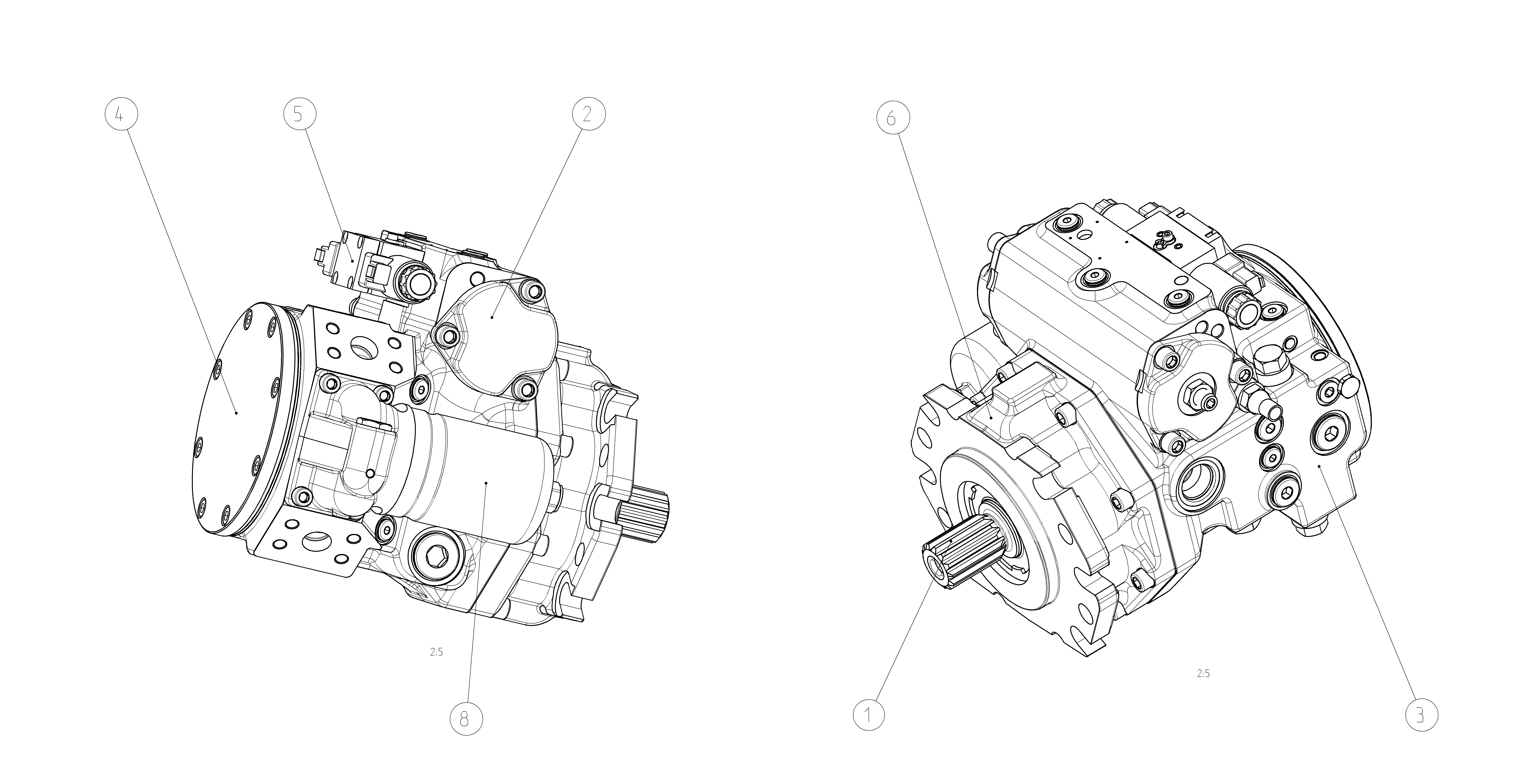 A4VG110EP2DP000/40MLND6T11F0000AF00-S — Drawing