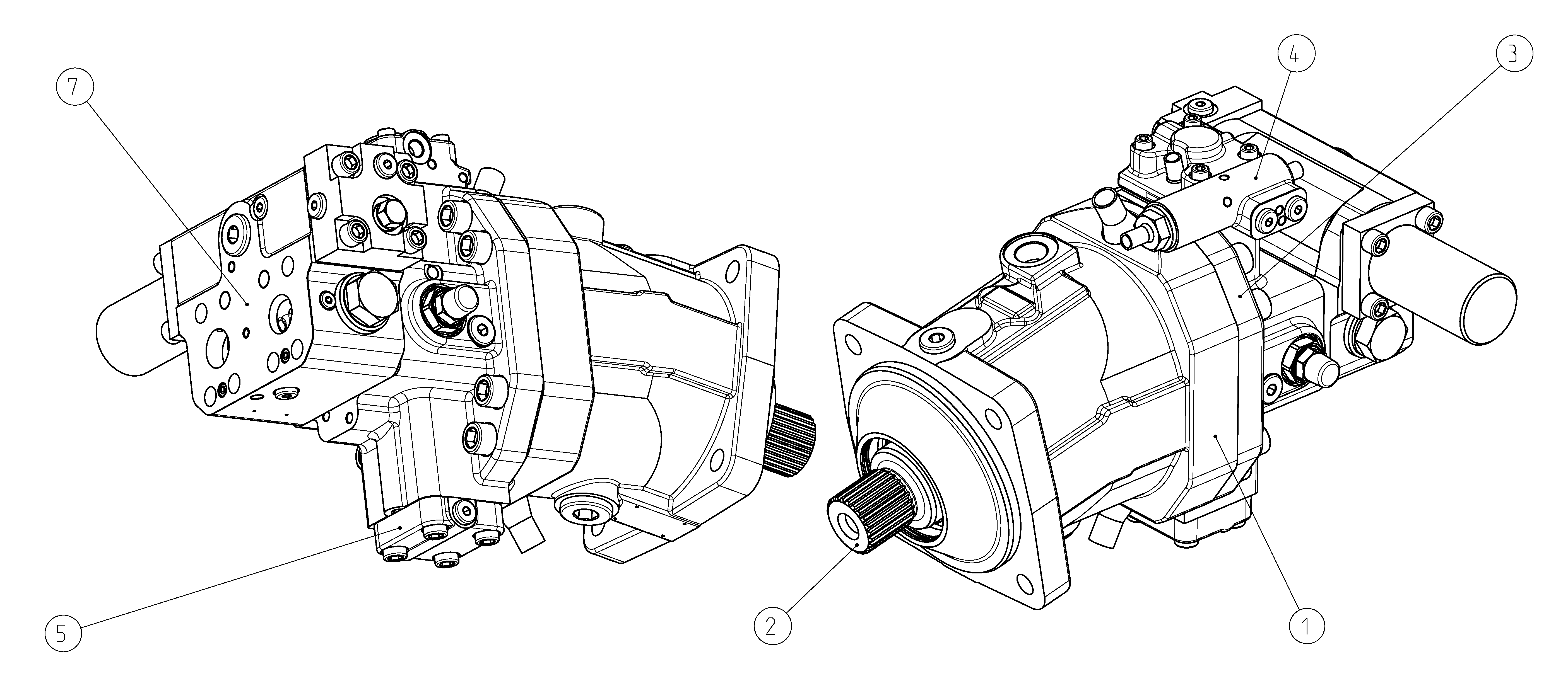 A6VM170HP5D20001G/71XWV0R4A28W0-S — Drawing