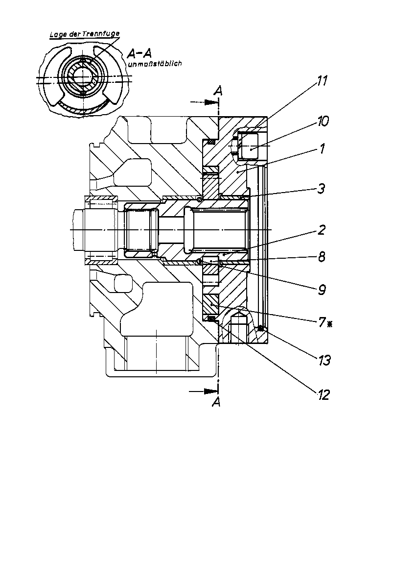 INTERNAL GEAR PUMP — Drawing
