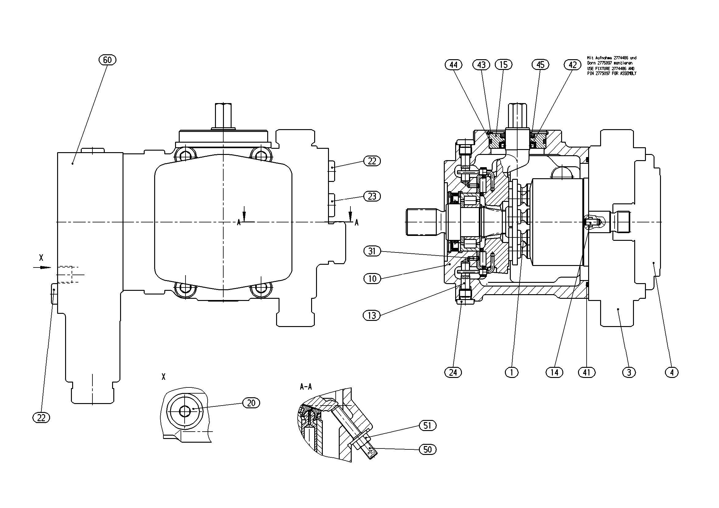 A10VG18MD1/10R-NSCXXF003S-S — Drawing