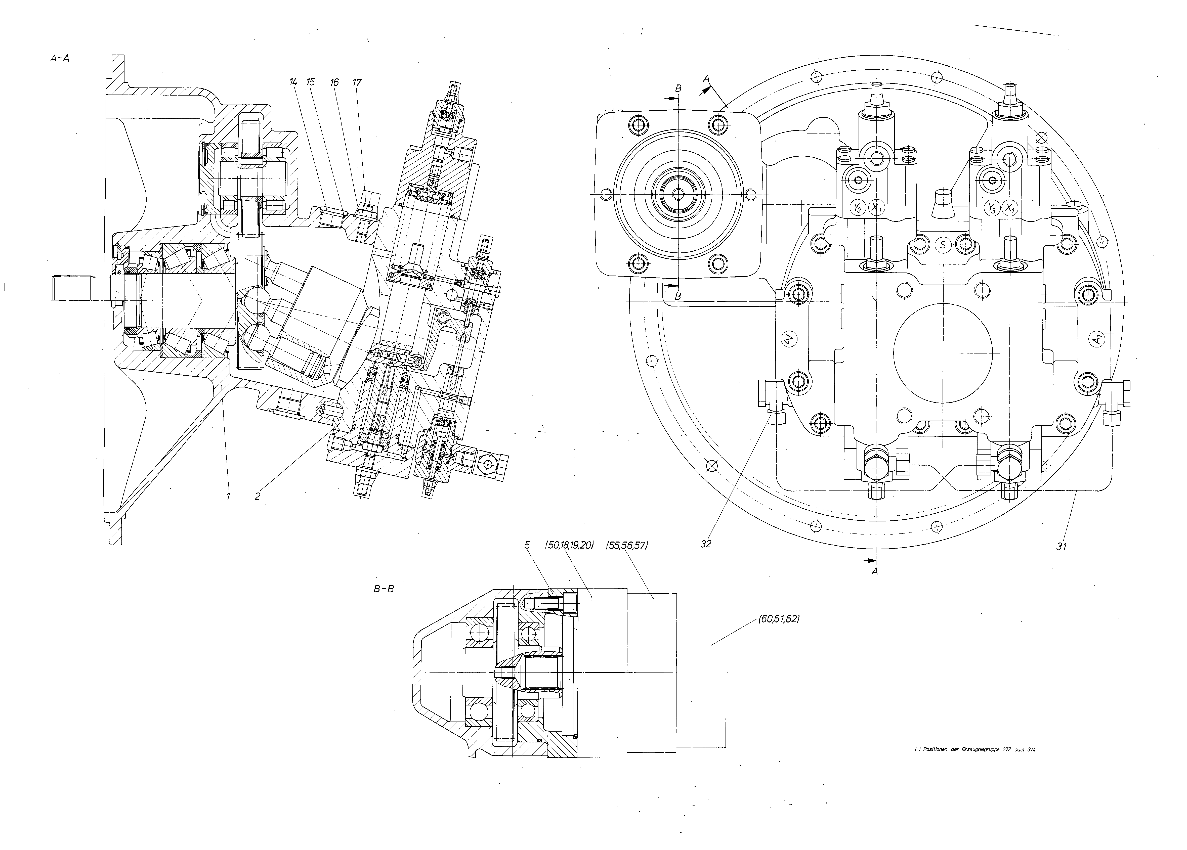 A8VO107LRCH2+A A10V O 45 DR +AZPF-11- — Drawing