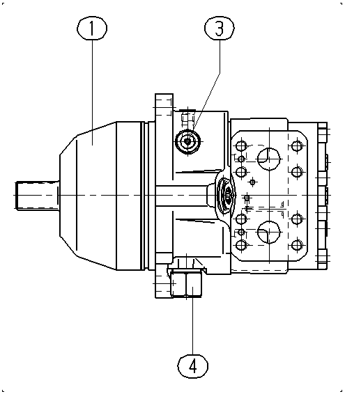 A A10V E 45 DG /52W1-VRF68B010 -S1007 — Drawing
