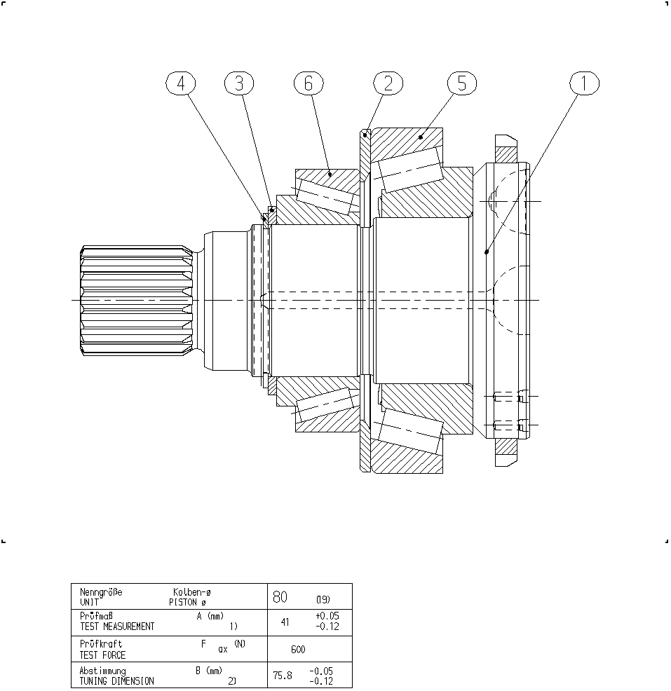 DRIVE SHAFT — Drawing