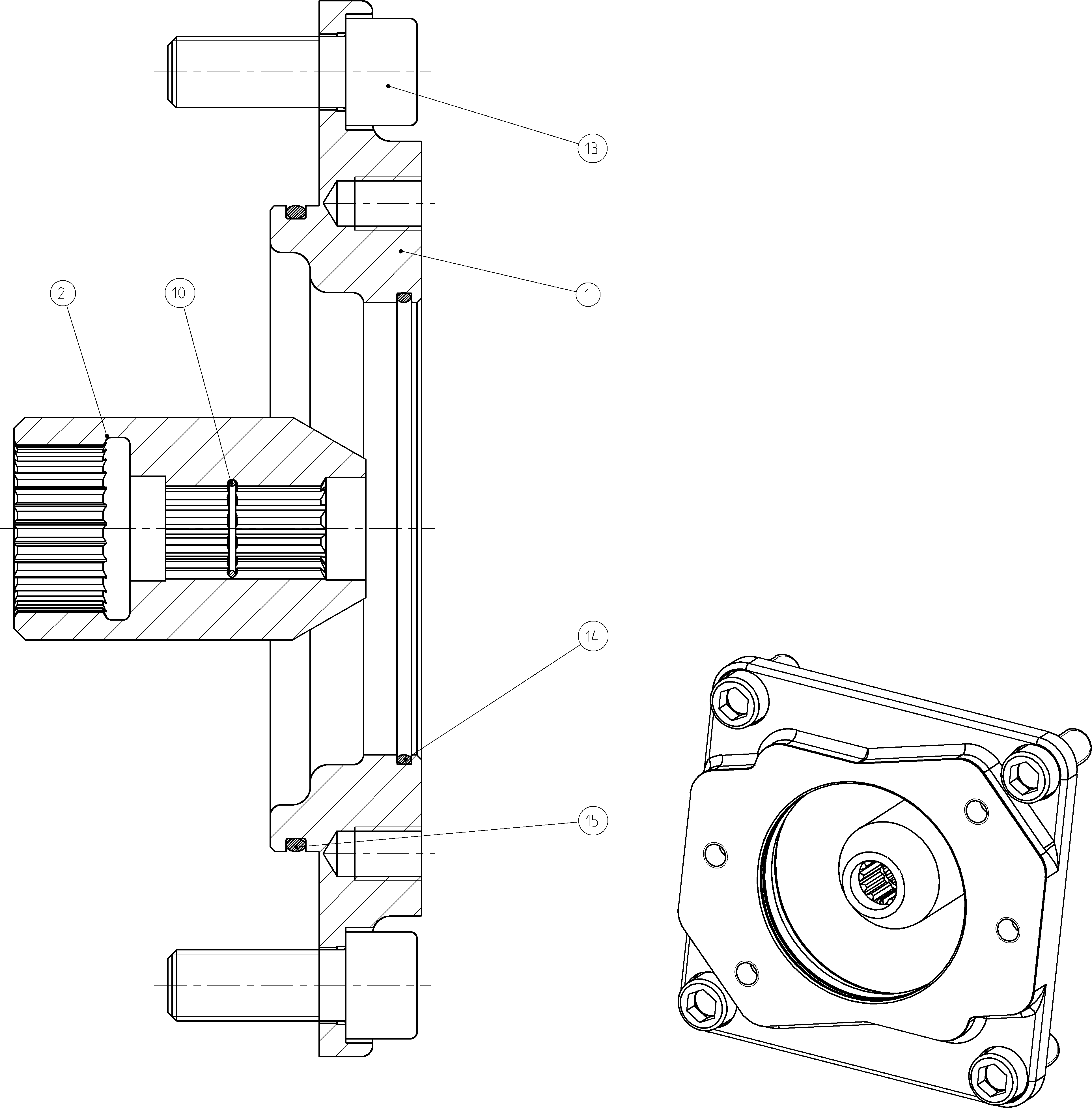 BELL HOUSING — Drawing