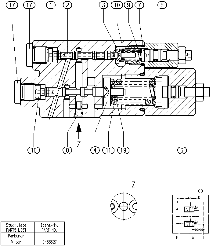 CONTROL VALVE — Drawing