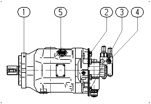 AP A10V O100 DFR1/31L-PSC11N00 -S2023 — Drawing