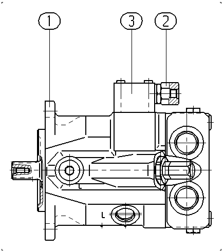 A A10V M 45 HZ /52W1-VWC66N007 -SO97 — Drawing