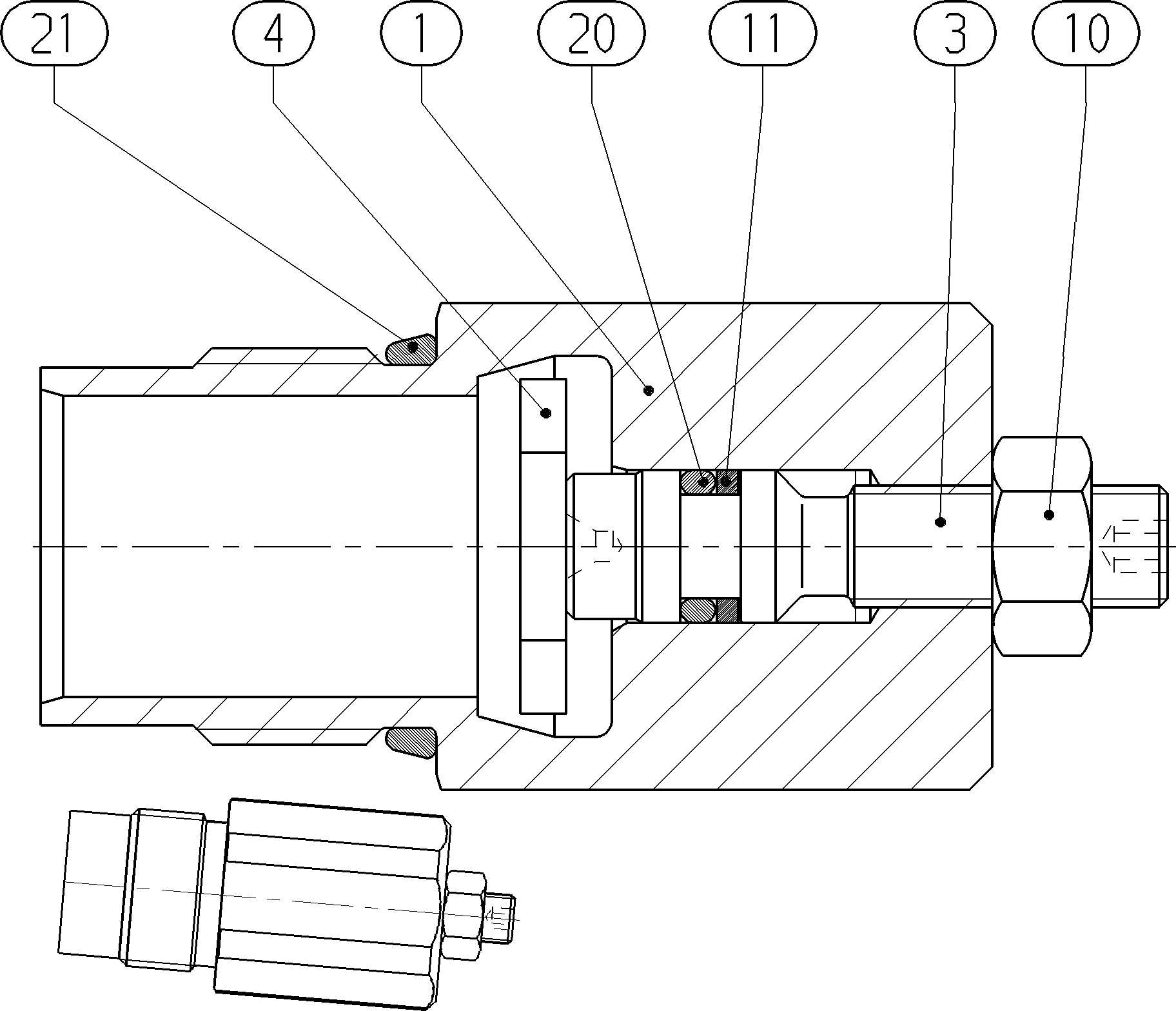 MODUŁ SERWO — Drawing