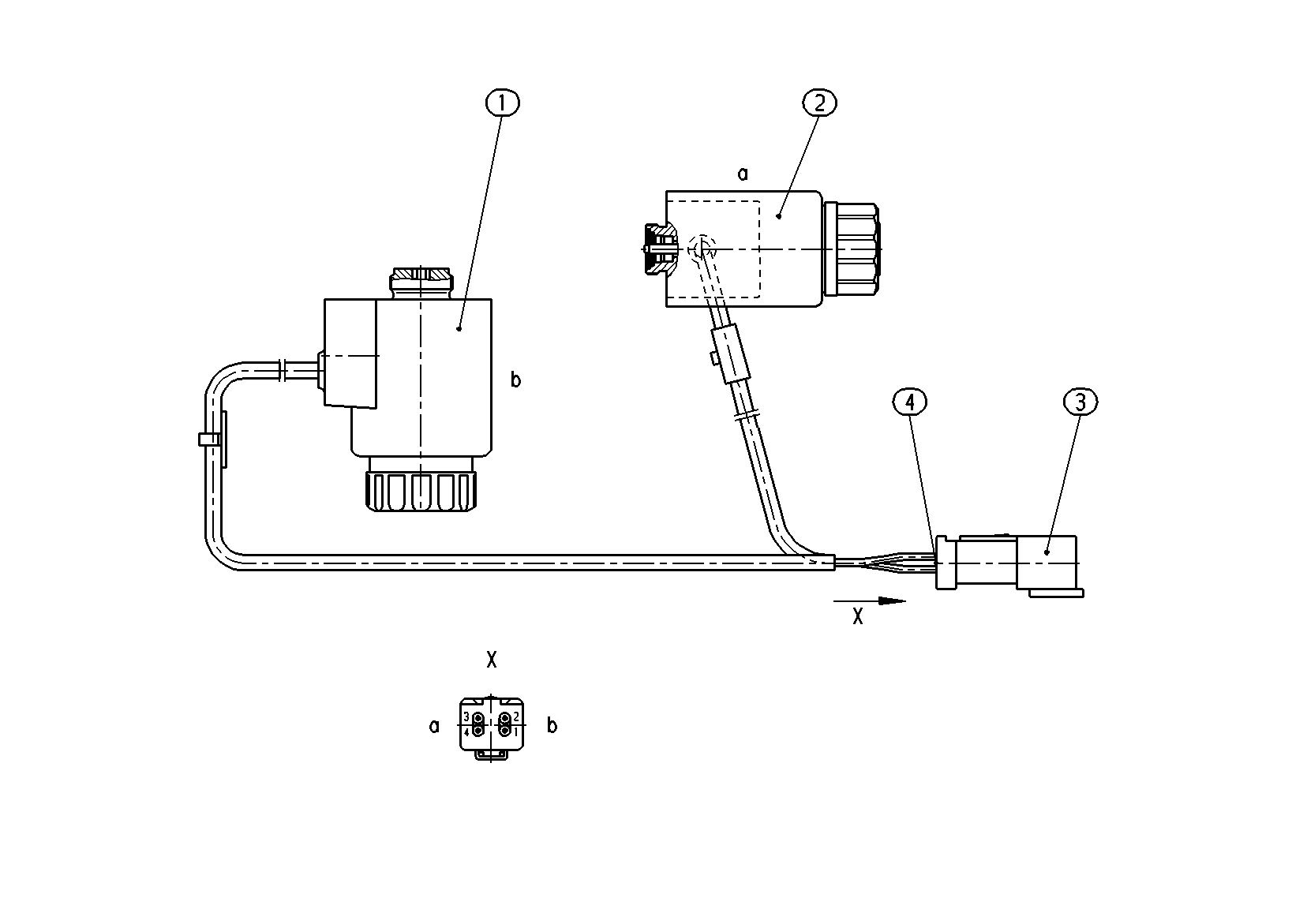 CONTROL SOLENOID PAIR — Drawing