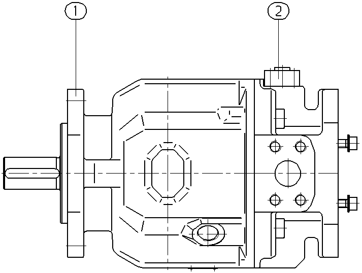 A A10VSO100 DG /31L-VPA12K01 — Drawing