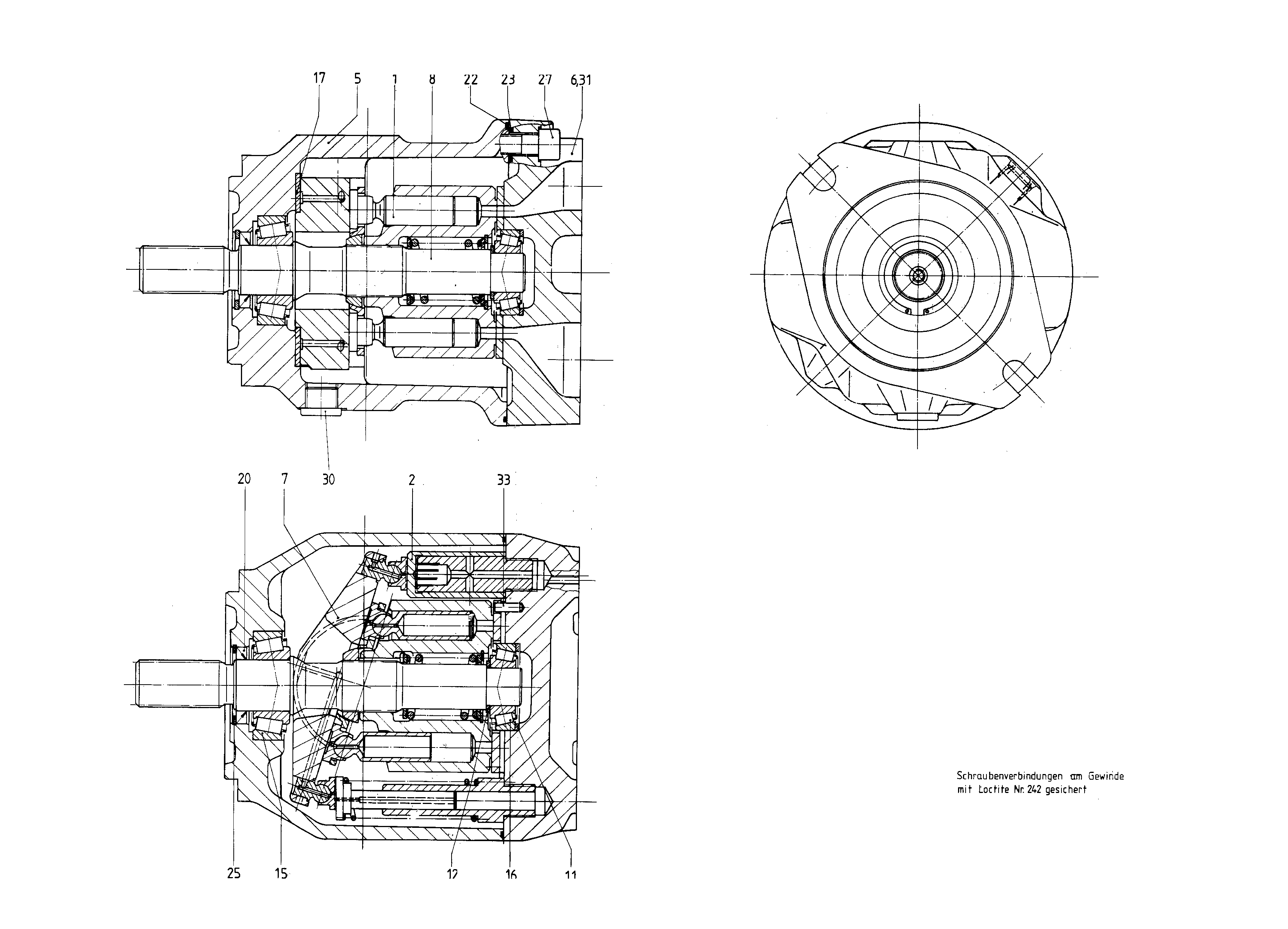 G A10V O 71 OV /30R-PSC12N00 -SO324 — Drawing
