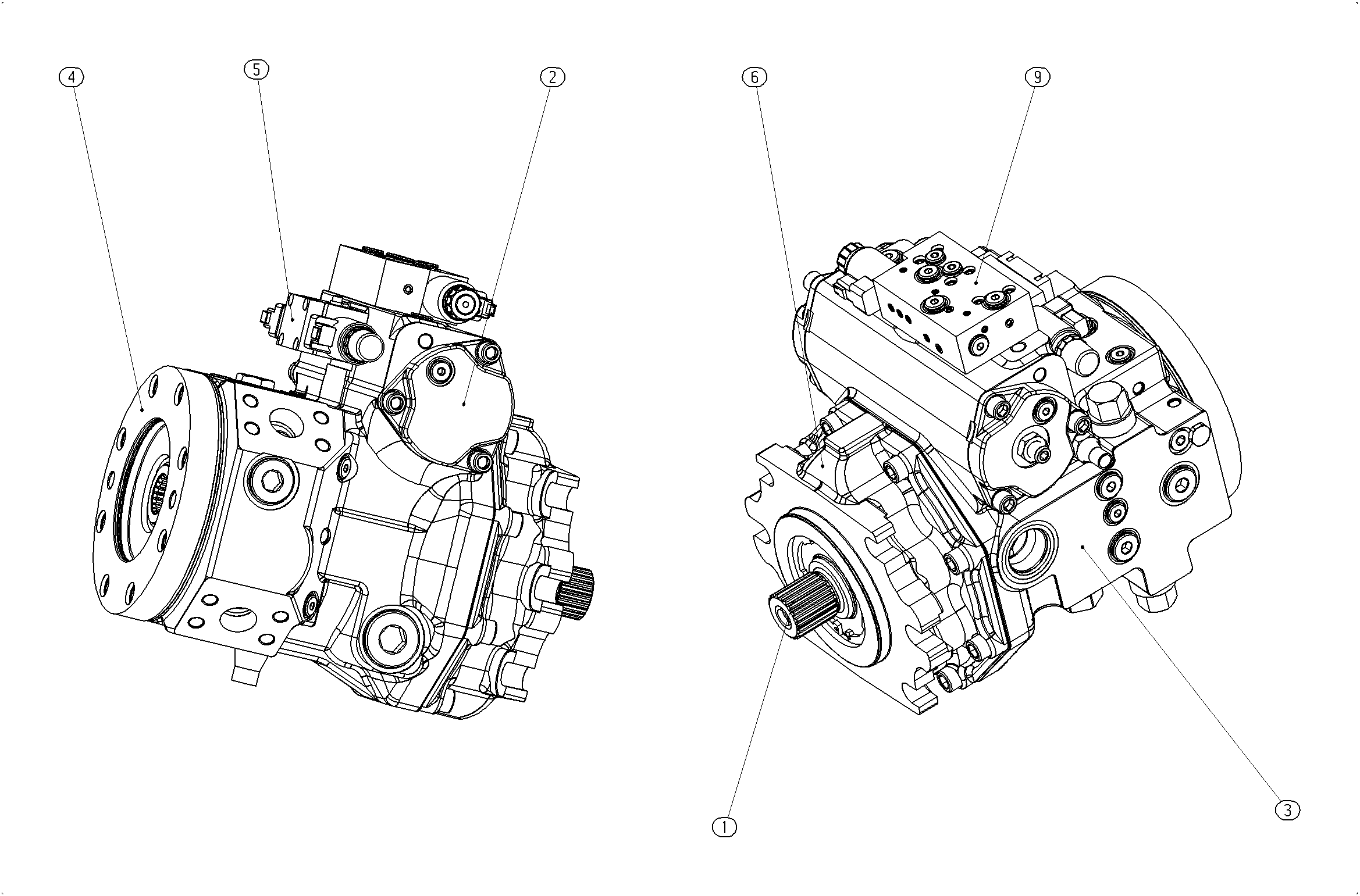 A4VG145EP4DP0R0/40MLND6A11BC2V8AS00-0 — Drawing