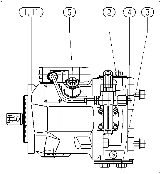 ALA10VO45DFLR/31R-PSC12K01 — Drawing